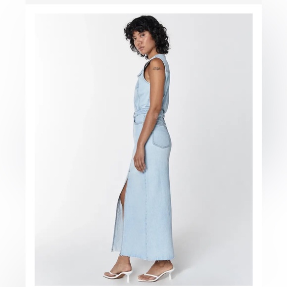 Unpublished Wyatt Trucker Jean Dress. Nwts - Picture 2 of 16